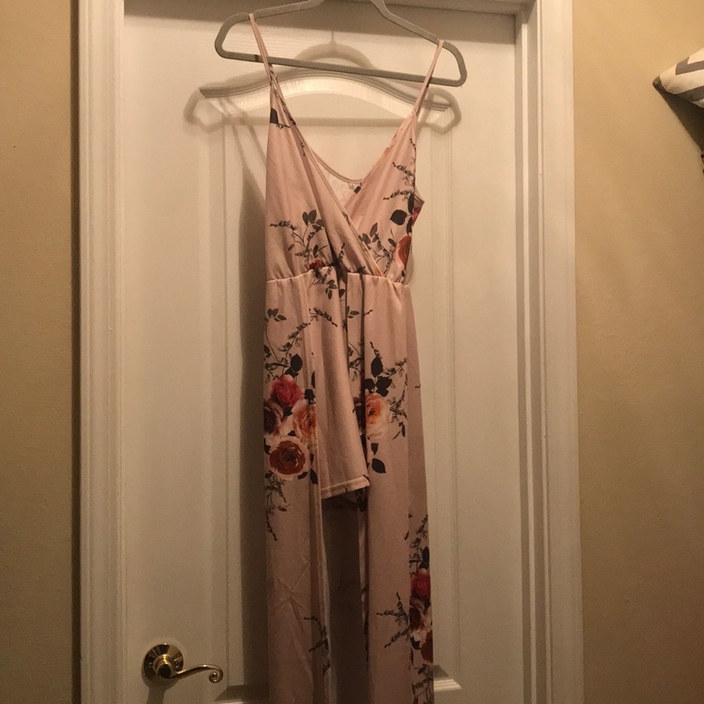 Tan floral Raxi